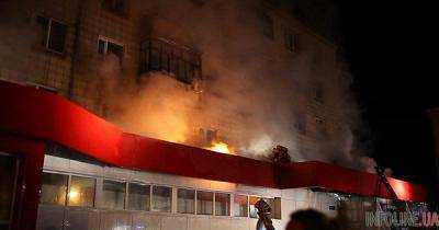 В немецком Мангейме загорелся супермаркет, посетителей эвакуировали