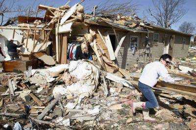 В США торнадо: есть погибшие