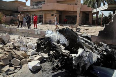 Количество жертв терактов в Багдаде увеличивается и достигло уже 94 человека