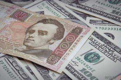 Установлен официальный курс гривны на уровне 25,45 грн / долл.