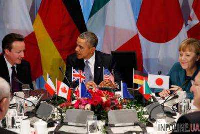 Лидеры стран G7 сделали заявление относительно оккупации Крыма