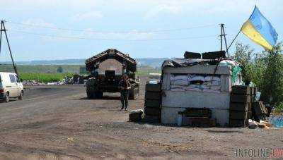 Боевики продолжили обстреливать позиции блокпоста "Майорск"