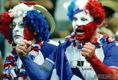 Во Франции арестованы 43 российских болельщика