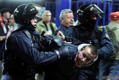 Во французском Лилле полиция задержала 36 футбольных фанатов