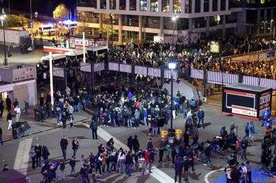 На фоне опасения терактов в Брюсселе закрыли Фан-зону