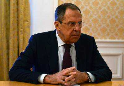 МИД Франции обсудил с Сергеем Лавровым вопросы по Украине