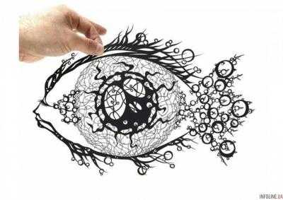 Японский мастер создает уникальные узоры из бумаги