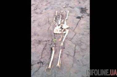 В России на пляже обнаружили заброшенное захоронение. Видео