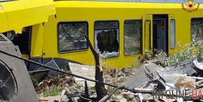 Трагедия в Италии: опубликовано видео с места столкновения пассажирских поездов