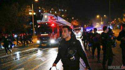 Обнародовано видео момента взрыва парламента Турции