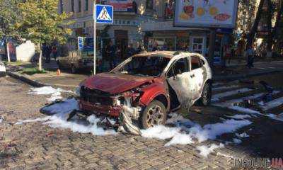 В автомобиле, в котором погиб П.Шеремет, сработало взрывное устройство