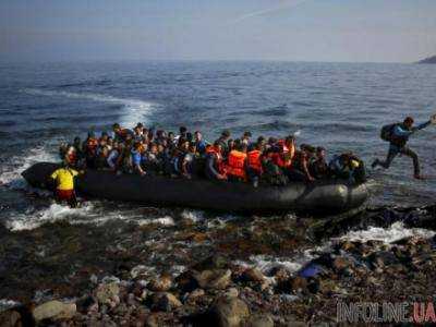 Береговая охрана Греции спасла 70 мигрантов в лодке возле берегов о.Лесбос