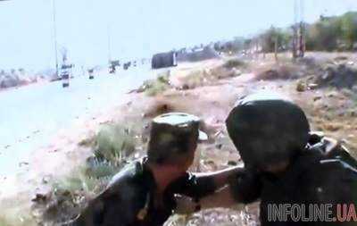 В Сирии российских солдат обстреляли в прямом эфире. Видео