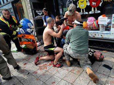 Опубликовали видео взрыва на Манхэттене