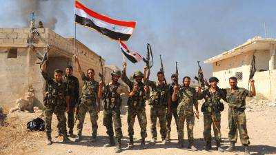 Сирийская армия перешла в наступление на позиции повстанцев