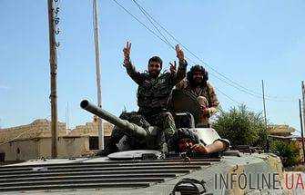 Сирийская армия отбили у повстанцев несколько городов в Сирии