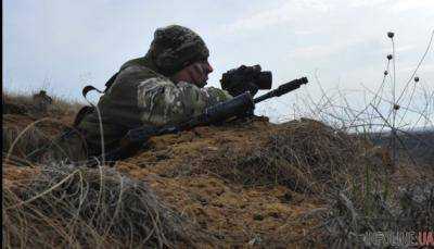 За прошедшие сутки боевики использовали точечный метод обстрела украинских позиций