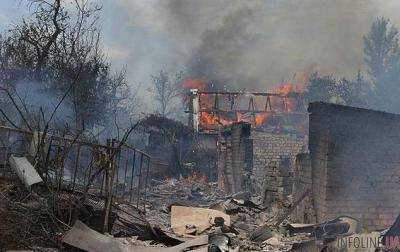 В Зайцево  боевики уничтожили жилой дом