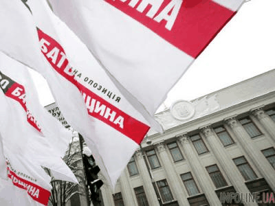 «Батькивщина» получит средства из государственного бюджета на финансирование своей уставной деятельности