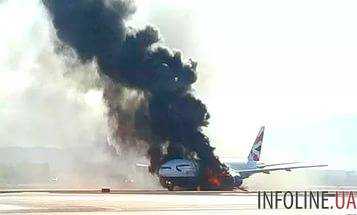 Увеличилось  число пострадавших при возгорании самолета в США