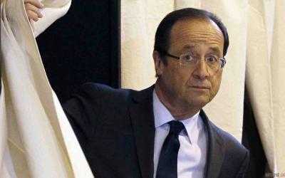 Самым не популярным президентом Франции признан Ф.Олланд