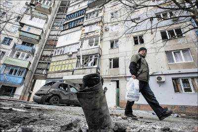 В районе Мариуполя начался очередной артобстрел боевиков