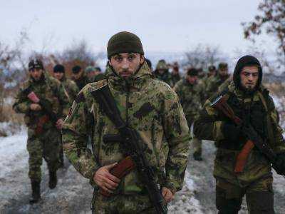 На востоке Украины активность боевиков замечена только в районе Станицы-Луганской