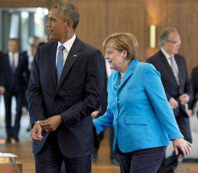 Барак Обама обсудил с А.Меркель сохранения санкций против РФ
