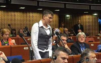 Завтра парламент решит вопрос пребывания Н.Савченко в составе делегации в ПАСЕ