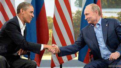 В.Путин поздравил Б.Обаму с Новым годом