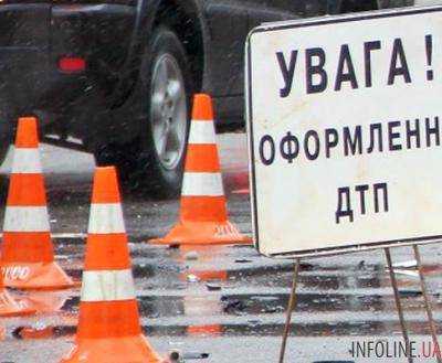Во Львове перевернулась маршрутка