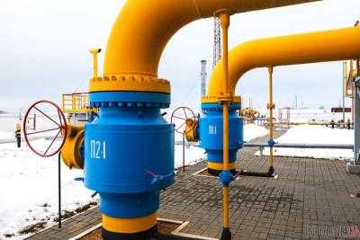 Объем газа в подземных хранилищах Украины уменьшился