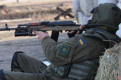 С начала суток боевики в зоне проведения АТО ранили одного военного