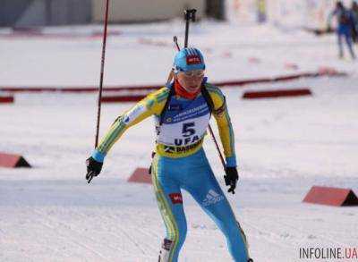 Украинка Ю.Джима завоевала "золото" на чемпионате Европы по биатлону