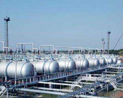 Подземные хранилища Украины заполнены газом на 30%