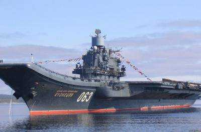 В РФ вернулся авианосец "Адмирал Кузнецов"