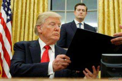 Президент США Д.Трамп написал письмо главе Китая
