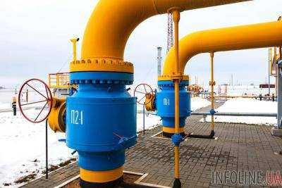 Объем газа в подземных хранилищах Украины уменьшился