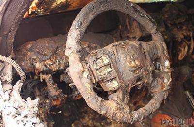 В Одессе сгорел автомобиль: обнаружили тело мужчины