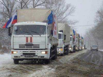 Россия отправила 60-й "гумконвой" на Донбасс