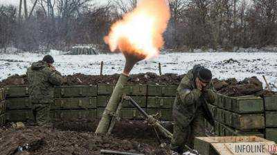 Боевики в районе Авдеевки выпустили более 150 минометных мин за сутки