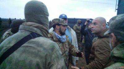 На Донбассе во время нападения на участников блокады травмировался человек