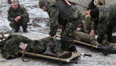 Семь украинских военных получили ранения за минувшие сутки в зоне АТО