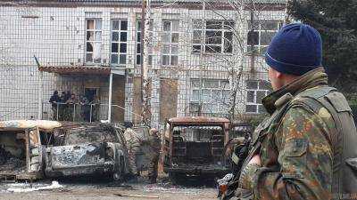 Ночью боевики обстреляли Гнутово, повреждены жилые дома