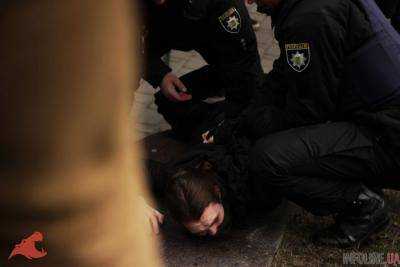В Киеве прокуратура расследует избиение полицейскими мужчину