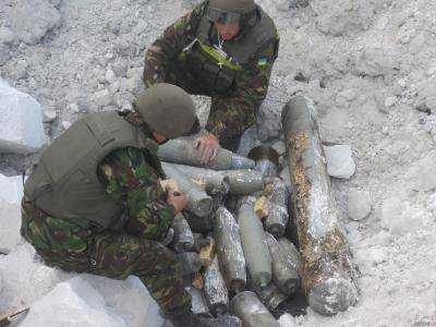 Для разминирования территории возле Балаклеи президент просит помощи НАТО