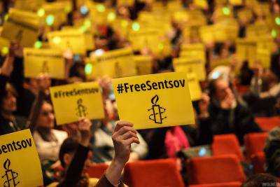 На фестивале Docudays UA прошла акция в поддержку О.Сенцова