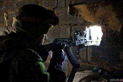 В зоне АТО ранели за сутки одного украинского военного