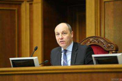 Глава ВР А.Парубий предложит ПА НАТО принять резолюцию о нарушении прав человека в ОРДЛО