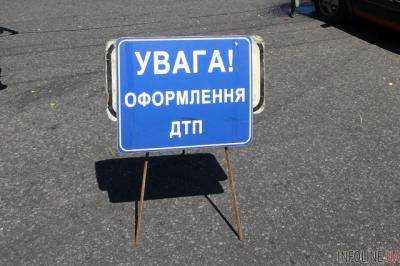 Масштабное ДТП в Киеве: автомобиль сбил пешехода